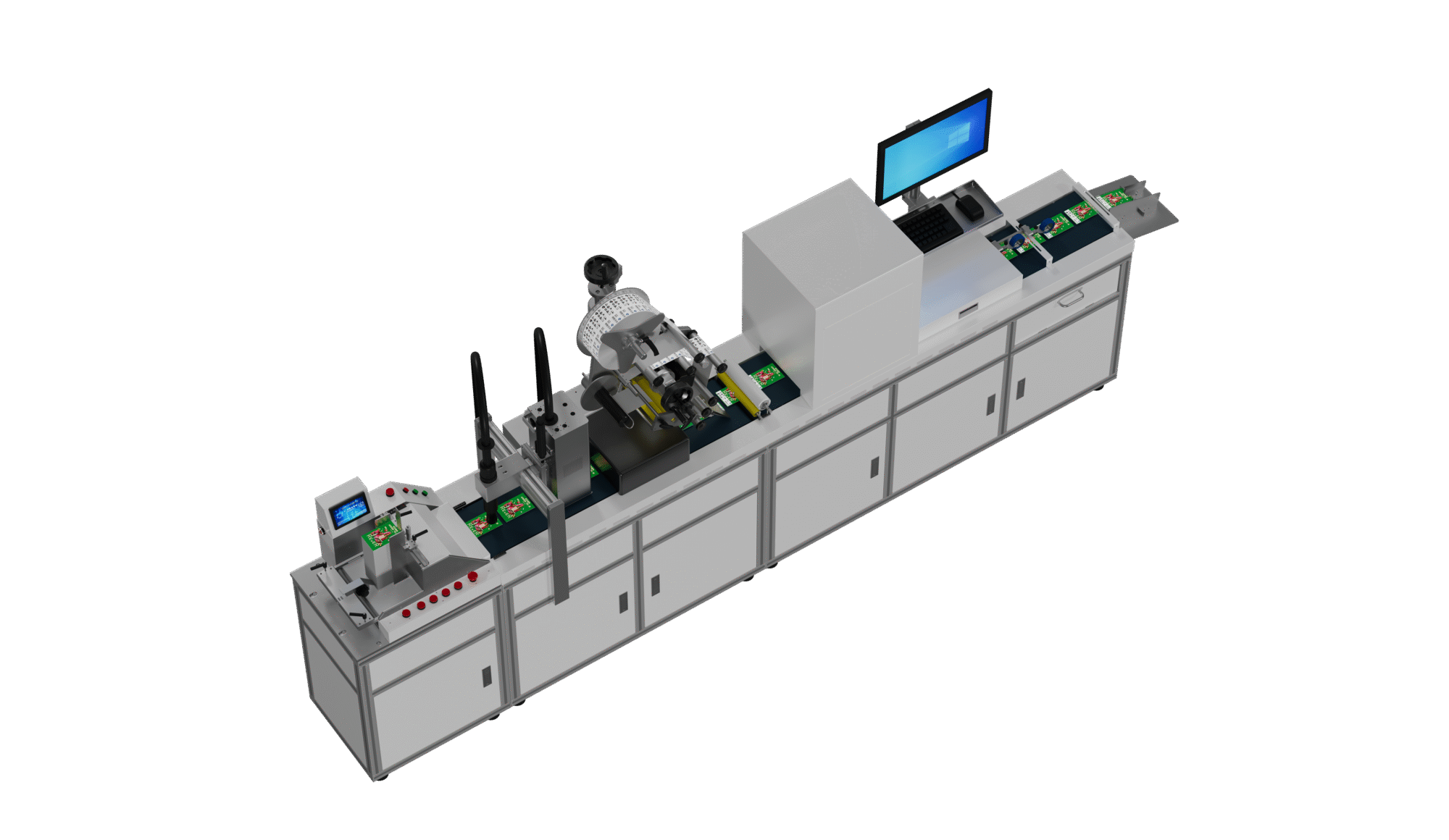 PVUT8000 - Chip Labeling and Inkjet Coding Quality Inspection Machine - Image 3